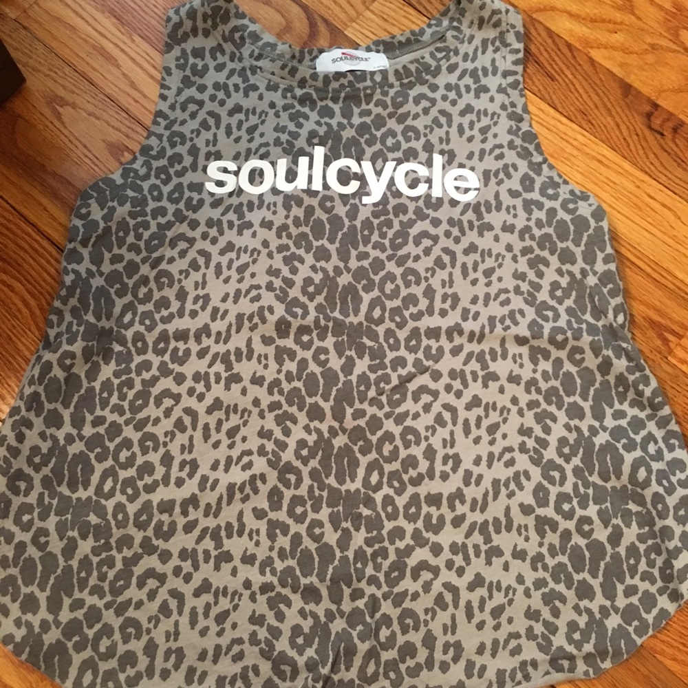 SoulCycle Leopard Tank